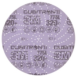 3M™ 6" Dia X 0.0 NP Arbor 320+ Grit Xtract™ Precision Shaped Ceramic Film Disc