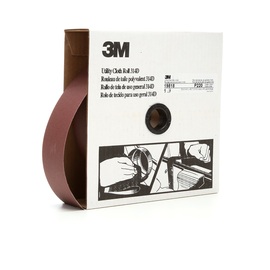 3M™ 2" X 150' P220 Grit 3M™ Aluminum Oxide Utility Roll