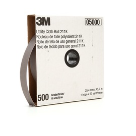 3M™ 2" X 150' 500 Grit 3M™ Aluminum Oxide Utility Roll