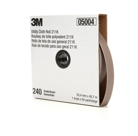 3M™ 2" X 150' 240 Grit 3M™ Aluminum Oxide Roll