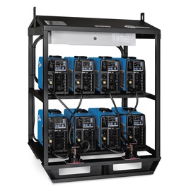 Miller® Rigid Steel CST 8 Pack Rack