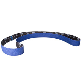 Norton® 3" W X 132" L BlueFire® Extra Coarse Grade 36 Grit Zirconia Aluminum Cloth Narrow Backstand Belt