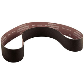 Norton® 4" W X 36" L Metalite® R228 Coarse Grade 80 Grit Aluminum Oxide Cloth Narrow Benchstand Belt