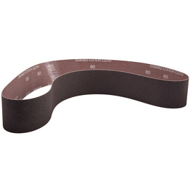 Norton® 2 1/2" W X 48" L Metalite® R228 Coarse Grade 80 Grit Aluminum Oxide Cloth Narrow Benchstand Belt