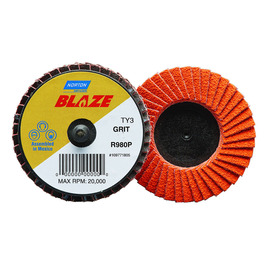 Norton® Blaze 2" 80 Grit Type 27 Flap Disc