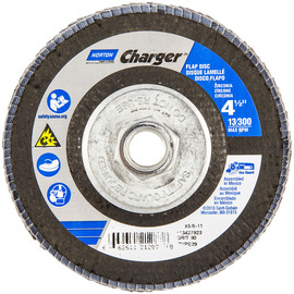 Norton® Charger 4 1/2" X 5/8" - 11 P80 Grit Type 29 Flap Disc