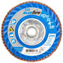 Norton® BlueFire 4 1/2" X 5/8" - 11 P36 Grit Type 27 Flap Disc