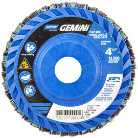 Norton® Gemini 4 1/2" X 7/8" P40 Grit Type 27 Flap Disc