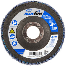 Norton® BlueFire 4 1/2" X 7/8" P24 Grit Type 29 Flap Disc