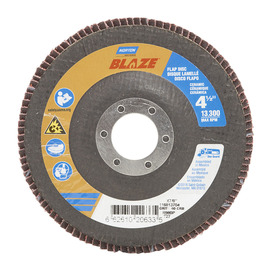 Norton® Blaze 4 1/2" X 7/8" 60 Grit Type 27 Flap Disc