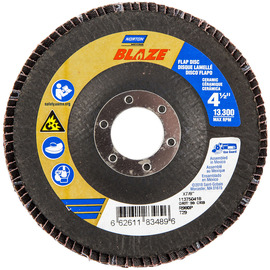 Norton® Blaze 4 1/2" X 7/8" 80 Grit Type 29 Flap Disc