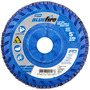 Norton® BlueFire 5" X 7/8" P36 Grit Type 27 Flap Disc