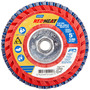 Norton® Red Heat R961 5" X 5/8" - 11 P40 Grit Type 27 Flap Disc