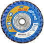 Norton® Blaze 5" X 5/8" - 11 80 Grit Type 27 Flap Disc