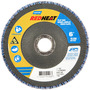 Norton® Red Heat R961 6" X 7/8" P40 Grit Type 29 Flap Disc