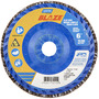 Norton® Blaze 6" X 7/8" 80 Grit Type 27 Flap Disc