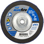 Norton® BlueFire 7" X 5/8" - 11 P40 Grit Type 27 Flap Disc