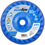 Norton® BlueFire 7" X 7/8" P60 Grit Type 27 Flap Disc