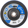 Norton® BlueFire 7" X 7/8" P80 Grit Type 29 Flap Disc