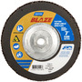 Norton® Blaze 7" X 5/8" - 11 40 Grit Type 27 Flap Disc