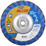 Norton® Blaze 7" X 5/8" - 11 60 Grit Type 27 Flap Disc