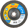 Norton® Blaze 7" X 7/8" 36 Grit Type 29 Flap Disc