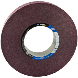 Norton® 4 1/2" X 5/8" Fine Grade Silicon Carbide Bear-Tex Rapid Finish General Purpose Red Non-Woven Convolute Wheel