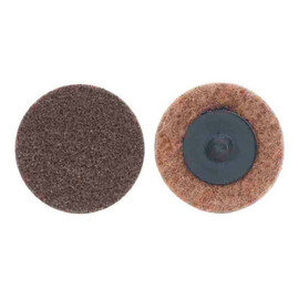 Norton® 3" Coarse Grade Aluminum Oxide Bear-Tex Rapid Prep Brown Non-Woven Quick-Change Disc