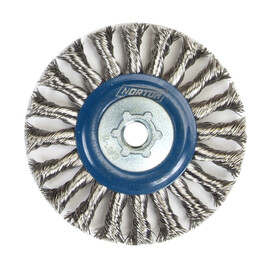 Norton® 5" X 5/8" - 11" BlueFire Stainless Steel Wheel Brush