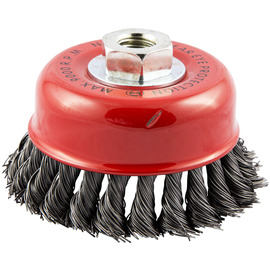 Norton® 4" X 5/8" - 11" Gemini Carbon Steel Cup Brush