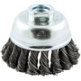 Norton® 3" X 5/8" - 11" Gemini Carbon Steel Cup Brush