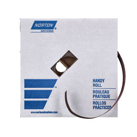 Norton® 1" X 50 yd P80 Grit Metalite Aluminum Oxide Cloth Roll