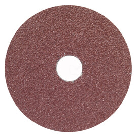 Norton® 4 1/2" Dia X 7/8" Arbor 24 Grit Merit Ceramic Alumina Fiber Disc