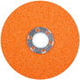 Norton® 4 1/2" Dia 36 Grit BlazeX F970 Premium Ceramic Alumina Speed-Change Fastener Fiber Disc