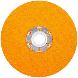 Norton® 4 1/2" Dia 36 Grit BlazeX F980 Premium Ceramic Alumina Speed-Change Fastener Fiber Disc