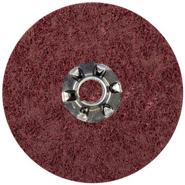 Norton® 4 1/2" Dia Medium Grit Bear-Tex Vortex Rapid Prep Aluminum Oxide Aggregate Speed-Change Fastener Non-Woven Disc