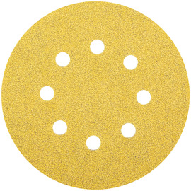 Norton® 5" Dia P60 Grit Gold Reserve Aluminum Oxide Paper Disc