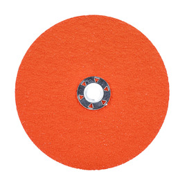 Norton® 7" Dia 24 Grit Blaze Premium Ceramic Alumina Speed-Change Fastener Fiber Disc