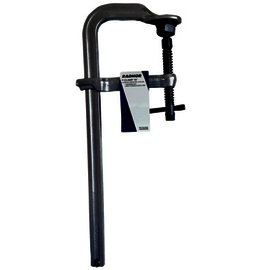 RADNOR™ 20" Metal Heavy Duty F-Clamp With Tempered Rail And Drop-Forged Sliding Arm