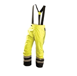 OccuNomix 3X Hi-Viz Yellow And Black 33" SP Workwear Polyester And Polyurethane Pants