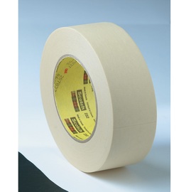 3M™ 2.83" X 60.14 yd Tan 6.3 mil Crepe Paper Tapes