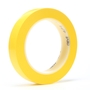 3M™ 0.5" X 36 yd Yellow Series 471 5.2 mil Vinyl Film Tape