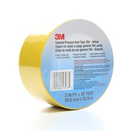 3M™ 2" X 36 yd Yellow 5 mil Vinyl Tapes