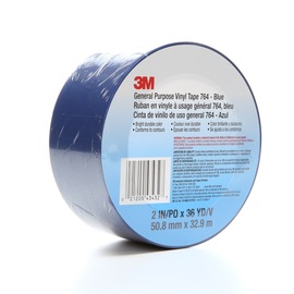 3M™ 2" X 36 yd Blue 5 mil Vinyl Tapes