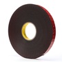 3M™ 1" X 36 yd Black 45 mil Acrylic Foam Tapes