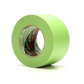 3M™ 2.83" X 60.14 yd Green 6.7 mil Crepe Paper Masking Tape