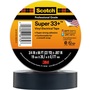 3M™ 0.75" X 66 ft Black Scotch® PVC Electrical Tape