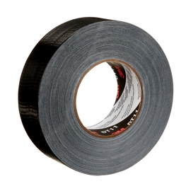 3M™ 1.88" X 59.93 yd Black 11 mil Polyethylene/Cloth Scrim Duct Tape