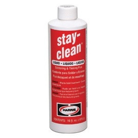 Harris® Stay-Clean® 4 oz Flip Top Bottle Clear/Yellow Soldering Flux