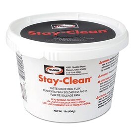 Harris® Stay-Clean® 1 lb Jar Clear Soldering Flux